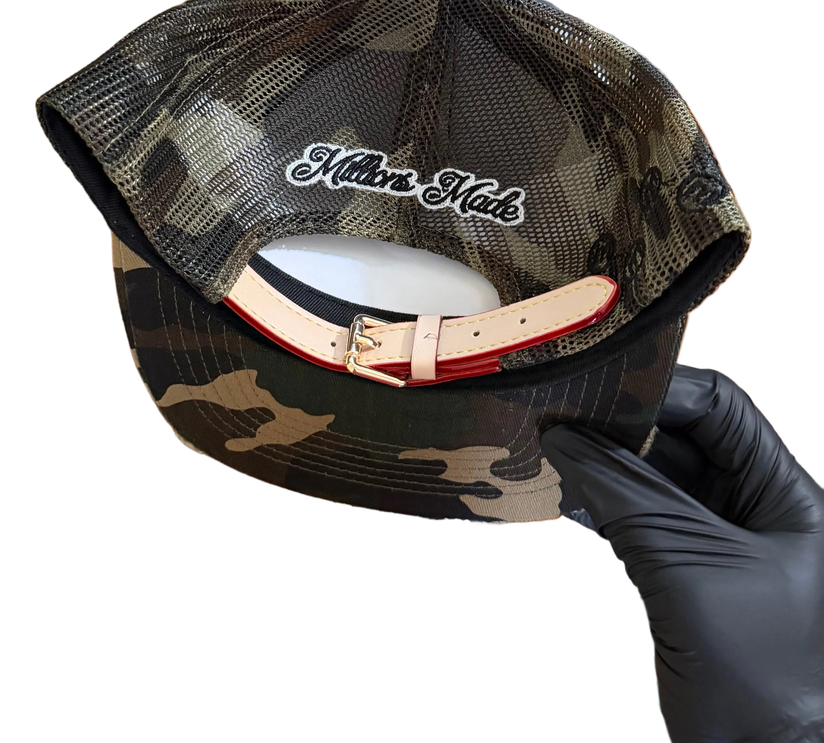 MILLIONS CAMO TRUCKER HAT